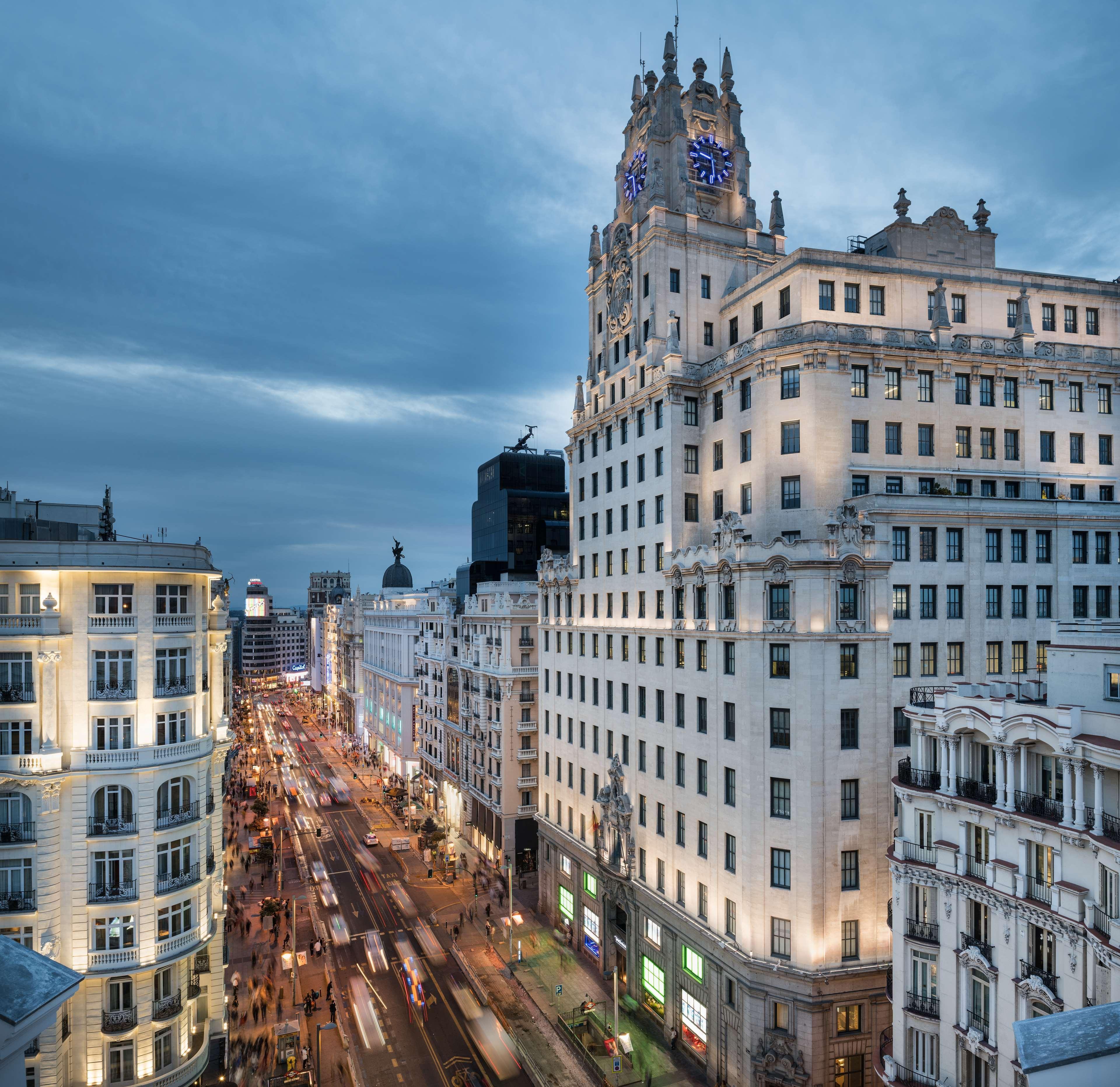 Nh Collection Madrid Gran Via Hotell Exteriör bild